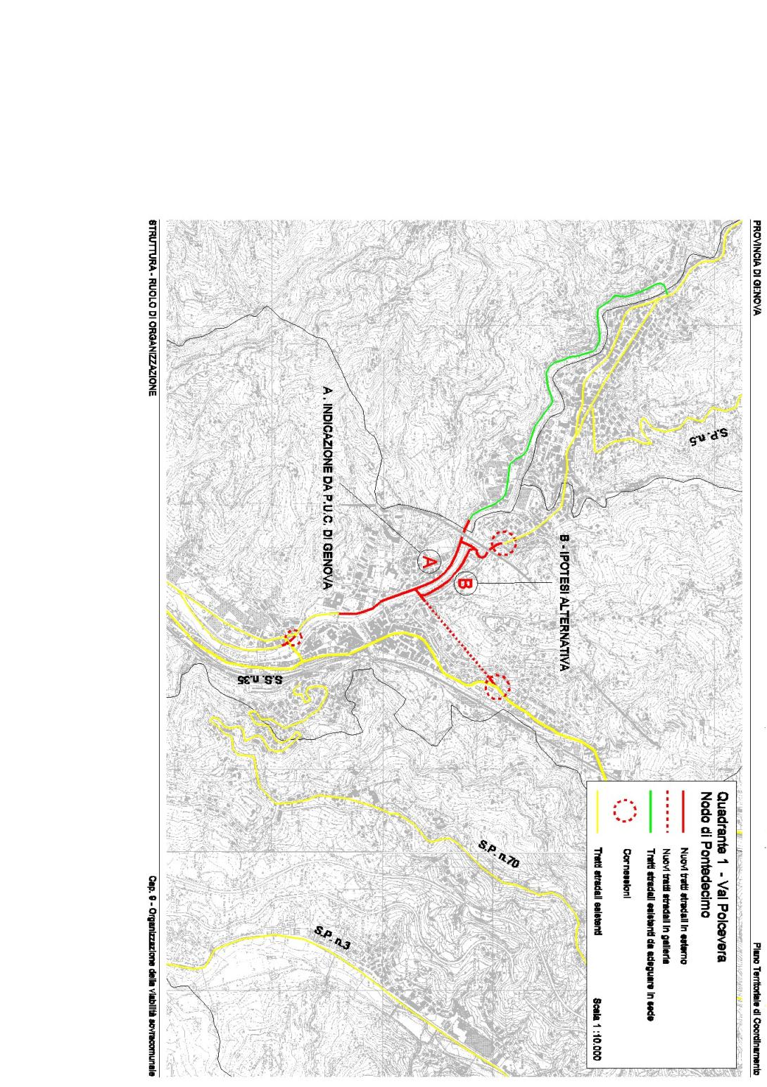 Quadrante 1 - Val Polcevera - Nodo di Pontedecimo