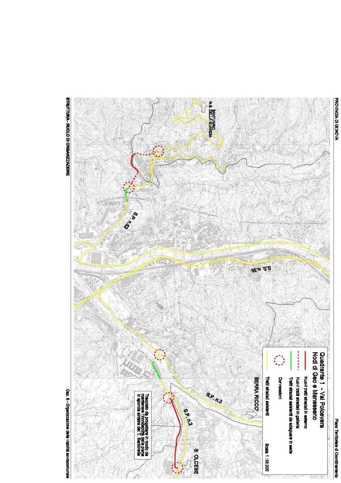 Quadrante 1 - Val Polcevera - Nodi di Geo e Manesseno