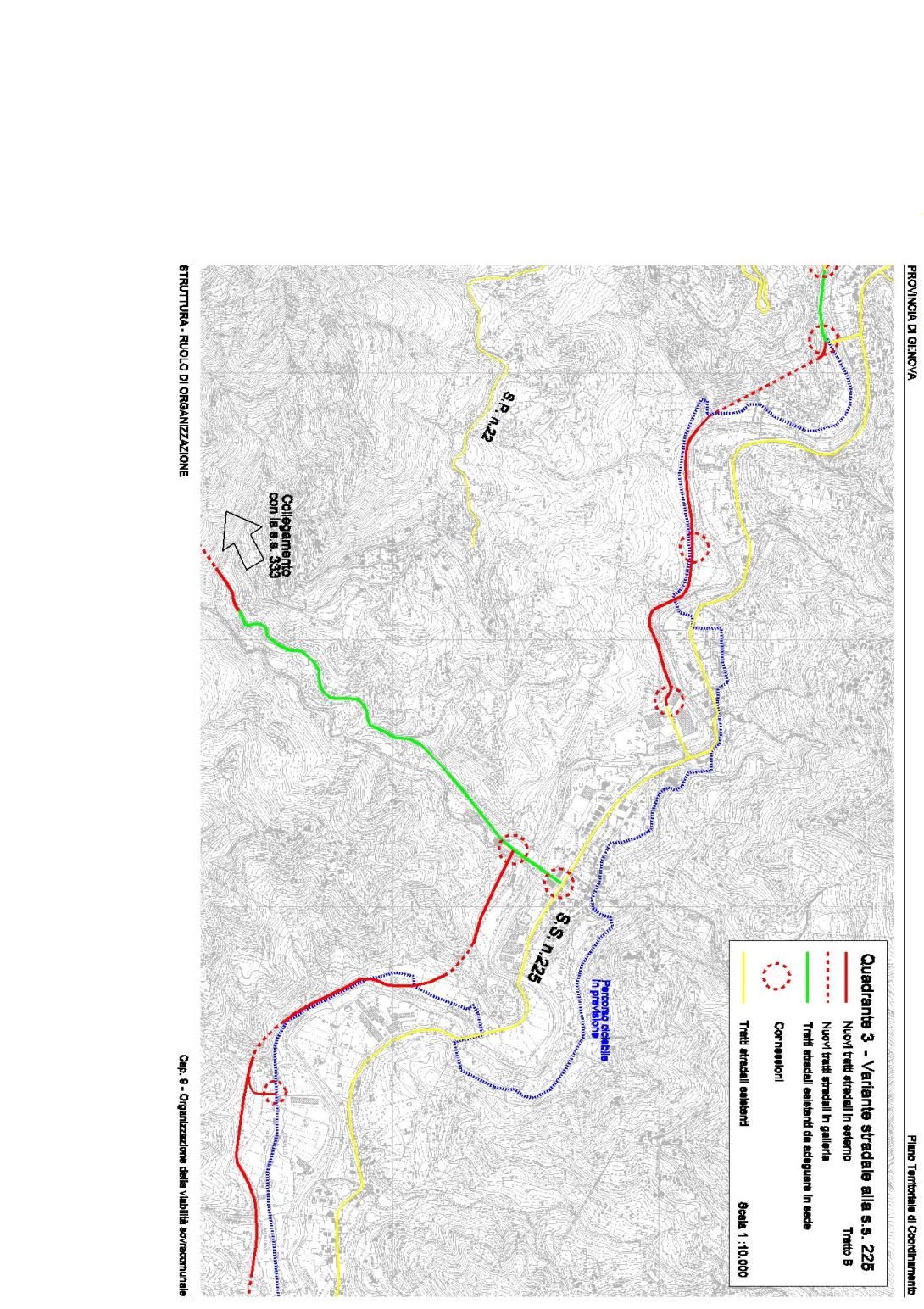 Quadrante 3 - Variante stradale alla s.s. 225 - tratto B