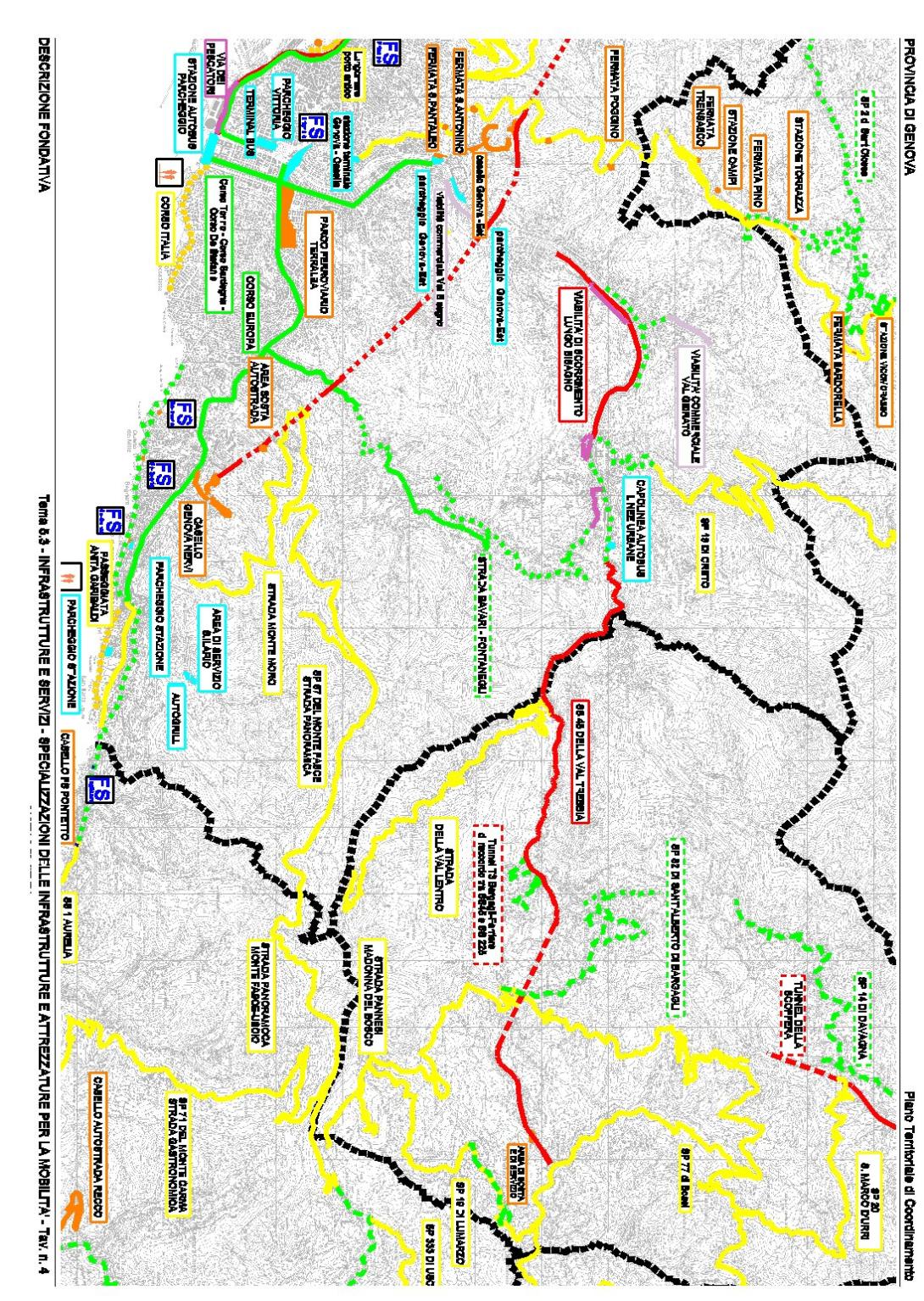 Specializzazioni infrastrutture - Tav.4