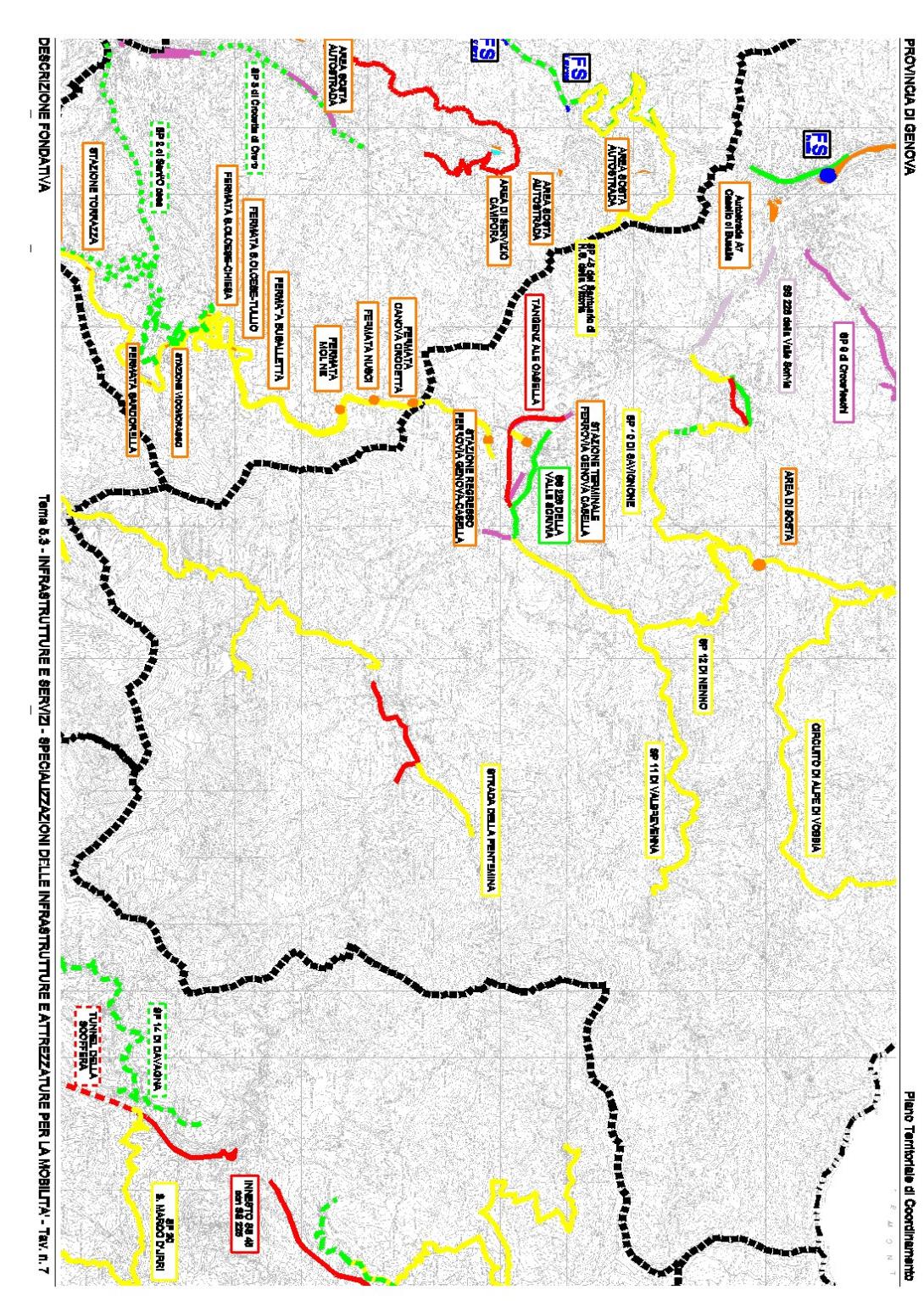 Specializzazioni infrastrutture - Tav.7
