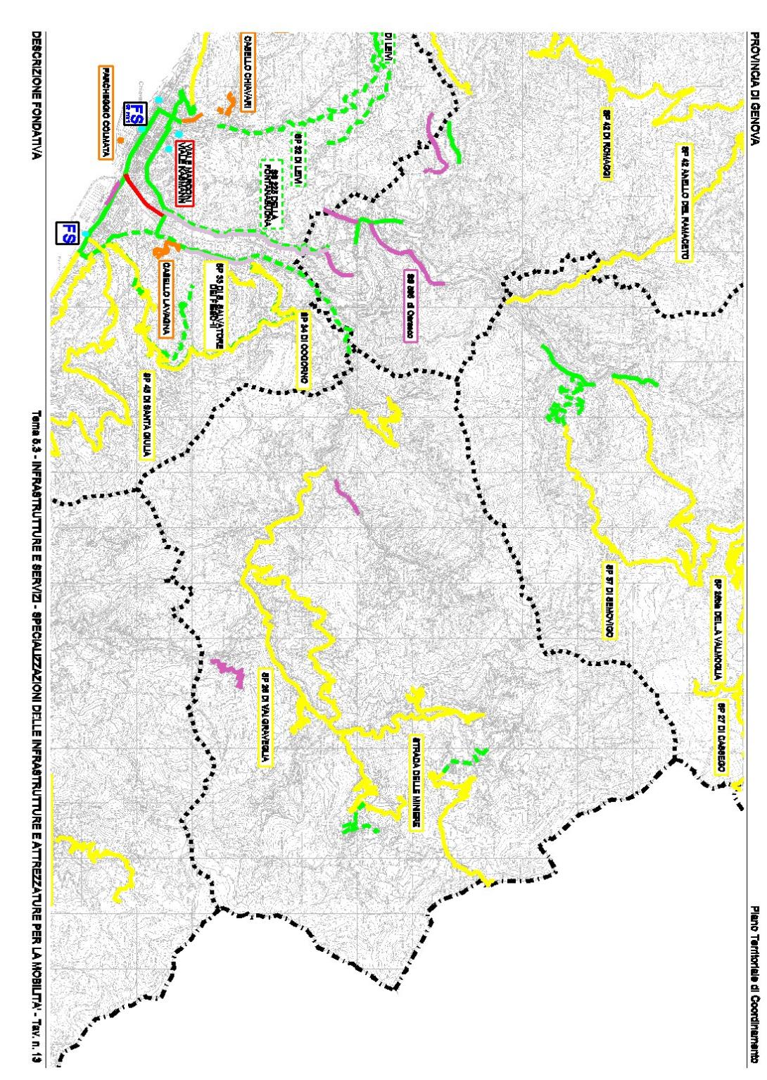 Specializzazioni infrastrutture - Tav.13